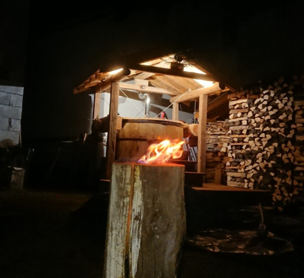 Bain scandinave - Le Chalet d'Eugenie